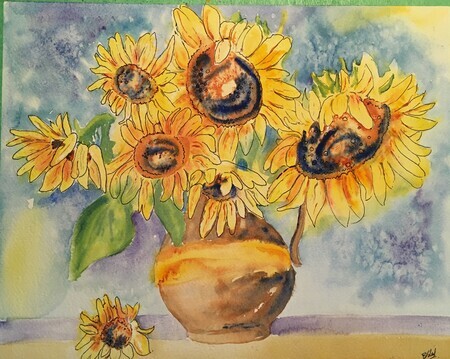 Second Sunflowers