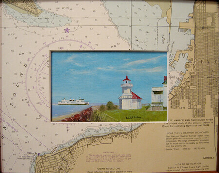 Mukilteo Lighthouse Chart US 18443